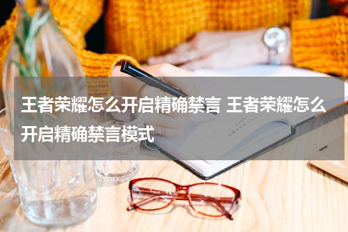 王者荣耀怎么开启精确禁言 王者荣耀怎么开启精确禁言模式