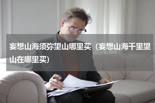 妄想山海须弥望山哪里买（妄想山海千里望山在哪里买）